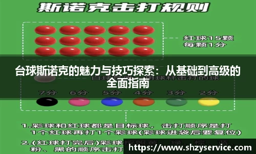 台球斯诺克的魅力与技巧探索：从基础到高级的全面指南